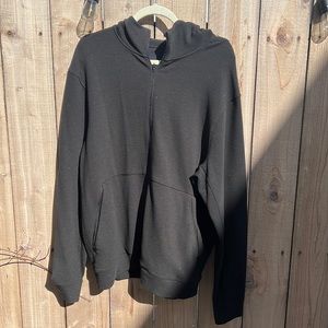 Shift Stitch Full Zip Hoodie Black XL